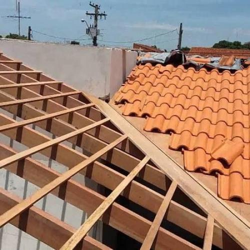 Construção e reforma de telhados